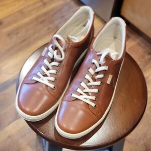 ECCO Women's Brown Leather Shoes